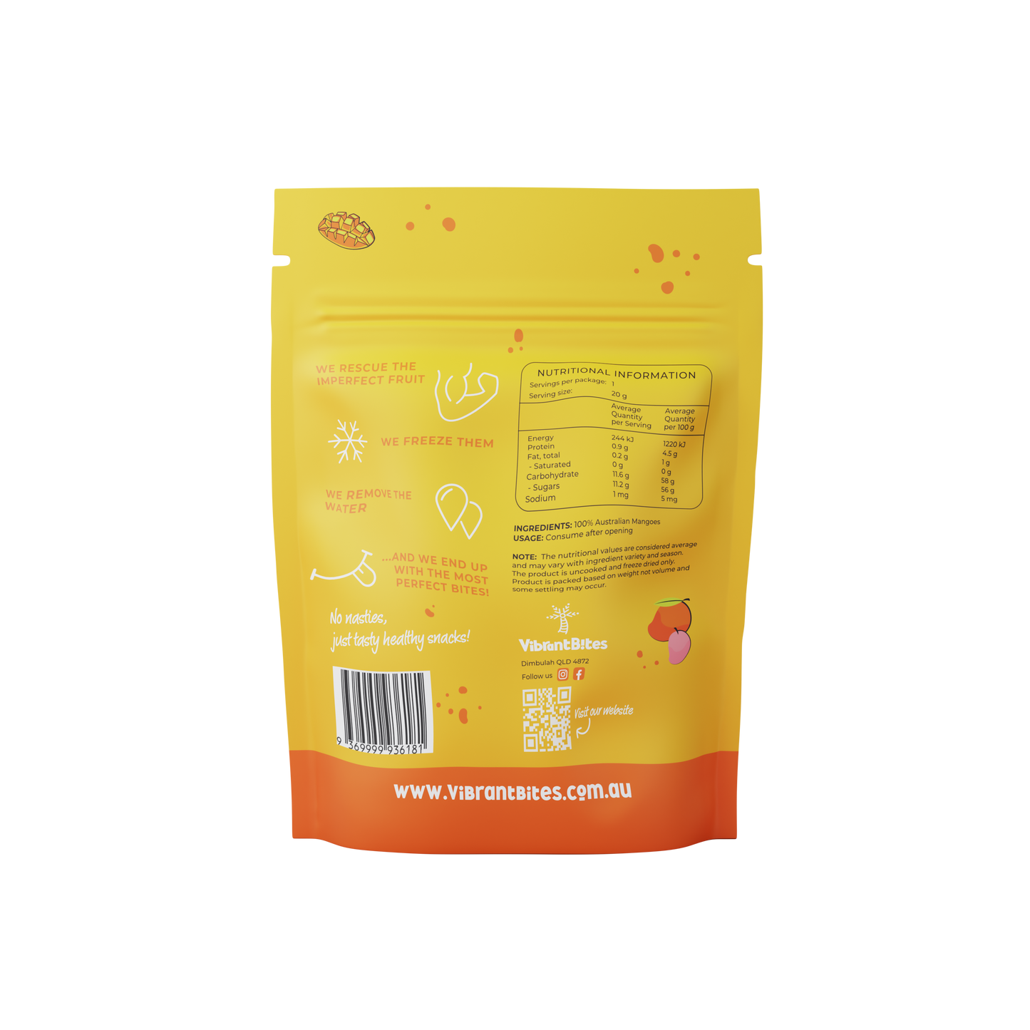 Freeze Dried Mango